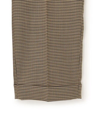 J.PRESS MEN 【J.PRESS ORIGINALS】Wool Polyester Gun Club Check Spindle New Piped Stem Slacks ベージュ系4