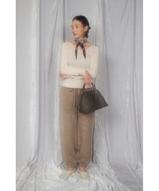 MIYABIYA 【撥水加工】篭目柄エンボスボンディングブガッティ カーキ