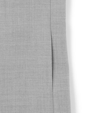 ICB L モスリンボンディング ジャンパースカート ライトグレー系