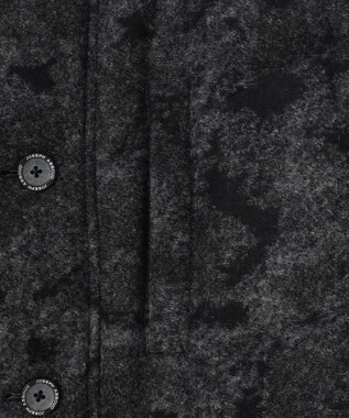 JOSEPH ABBOUD MOUNTAIN 【イタリア素材/ECOファー/9ポケット/ダウン/男女兼用】スライバーカモフラージュ　ダウンコート グレー系7