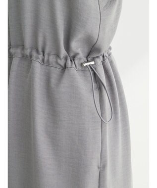 Green Parks 冷やっとすずやかウエストドロストサロペット Gray Mixture