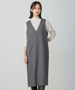 J.PRESS LADIES S ツムギートflannel ジャンパースカート