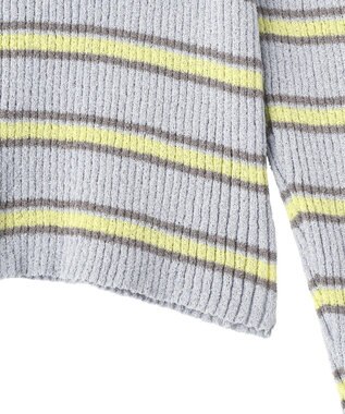 CRAFT STANDARD BOUTIQUE 2点セット/ベスト＋ハーフボタンリブニットトップ Light Blue