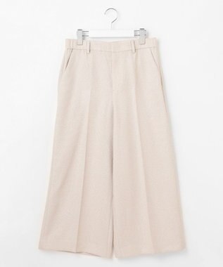  ブライトリングツイードクロップド パンツ