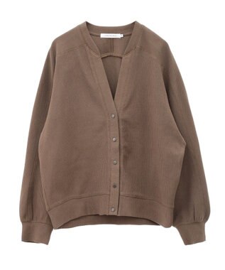 AMERICAN HOLIC Ｖネックリップルカーディガン Mocha