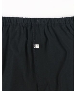 une nana cool 【綿100%】60/2 やわらか天竺 半袖開襟パジャマ MADE WITH LIBERTY FABRIC ブラック