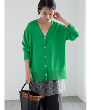 Te chichi 【雑誌掲載アイテム】2WAYカシュクールVネックカーディガン《2026 spring catalog item》