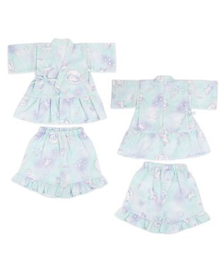 Mother garden 2025 マザーガーデン ユニコーン 甚平  《シェル》 95～100cm シェル