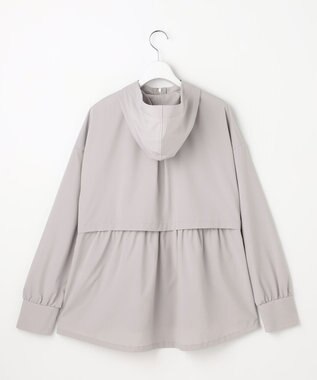 ANY SIS S ラッシュガード ジップアップフーディー ライトグレー