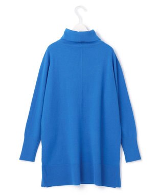 ICB 【洗える】ソフトウールハイゲージ ハイネックプルオーバー サファイア系