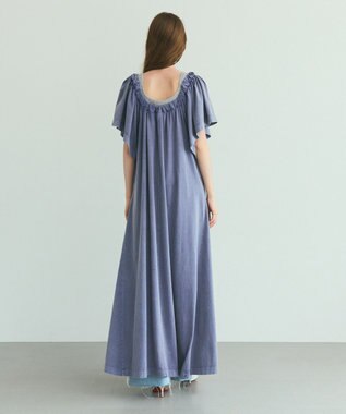 GRACE CONTINENTAL ピグメントワンピース ブルー
