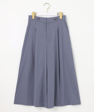 ANY SIS 【美人百花7月号掲載】エアリー ワイドクロップド パンツ ダルブルー系