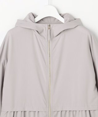 ANY SIS S ラッシュガード ジップアップフーディー ライトグレー