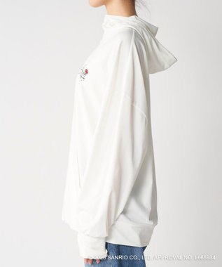 OP／FILA 【Ocean Pacific×ハローキティ】ラッシュパーカー ホワイト