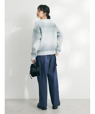 CRAFT STANDARD BOUTIQUE グラデーションクルーネックプルオーバー Gray