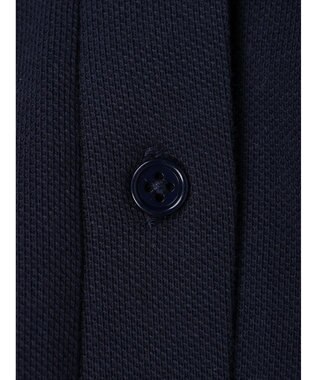 earth music&ecology ハートロゴ刺繍ポロ Blue