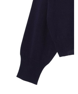 earth music&ecology ちびスカラップカーディガン Navy