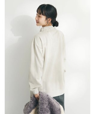 CRAFT STANDARD BOUTIQUE フェイクスエードスタンドプルオーバー Ivory