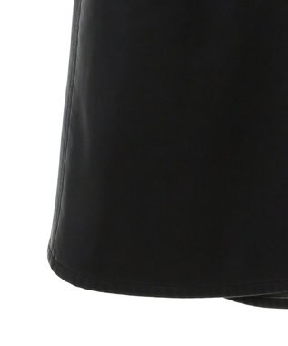Green Parks ■ESCAR ヴィンテージ調エコレザースカート Black