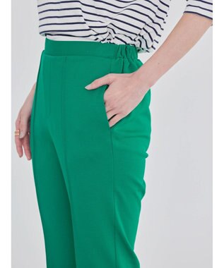 AMERICAN HOLIC 美・美・美　ポンチフレアパンツ Green