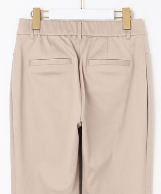 ANY SIS 【撥水機能】サテンストレッチビューティー パンツ ベージュ