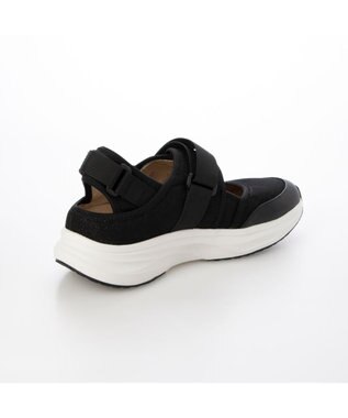 MODE ET JACOMO <MODE ET JACOMO>【軽量】厚底ベルテッドスニーカー ブラック