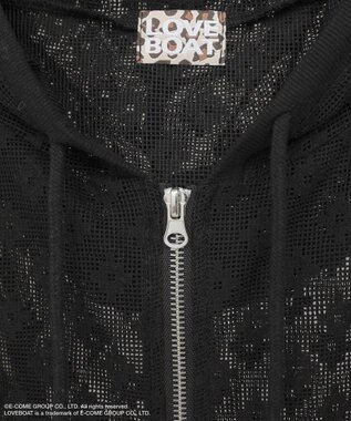 Green Parks ■ＬＯＶＥＢＯＡＴ　フラワーメッシュパーカー Black