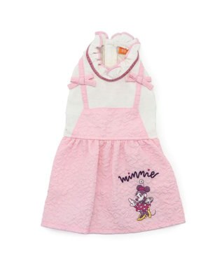 PET PARADISE  ディズニー ミニー ワンピース 《ぷくっと花柄》 小型犬 ぷくっと花柄