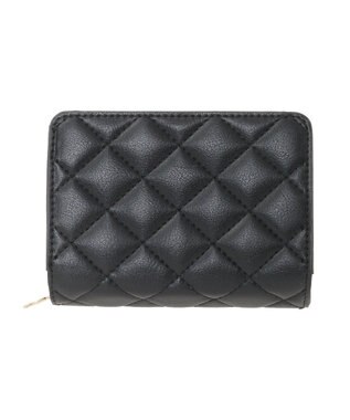 Maison de FLEUR キルティングFリボンウォレット Black