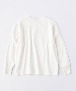 UNFILO MENS コットン ヘンリーネックTEE [23年秋冬商品] シロ