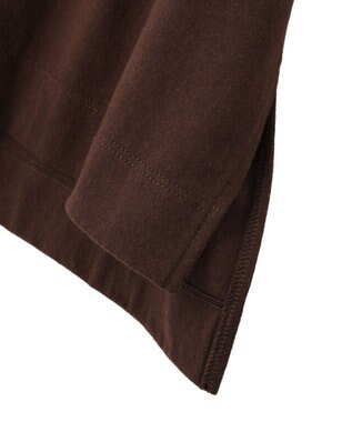 Green Parks ＳＥＴ２点フォトＴシャツ＋レーススカーフ Brown