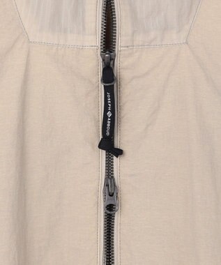 JOSEPH ABBOUD MOUNTAIN 【ナチュラルカラー/ストレッチ】ナイロンコンビガーメントダイパーカー ライトグレー系