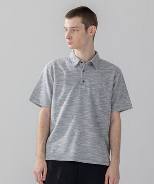 JOSEPH HOMME 【WEB・一部店舗限定】プリペラカノコジャージー　ポロシャツ ライトグレー系