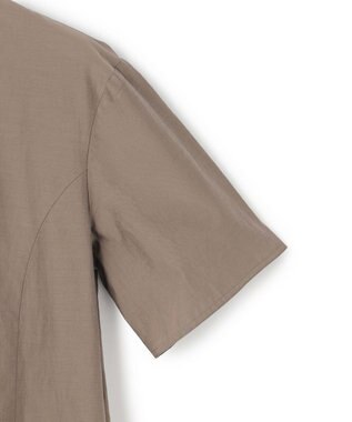 23区 S 【先行予約】MANTECOブライトワッシャー フレアワンピース モカ系