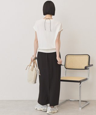 AMERICAN HOLIC フレンチスリーブニットプルオーバー Off White