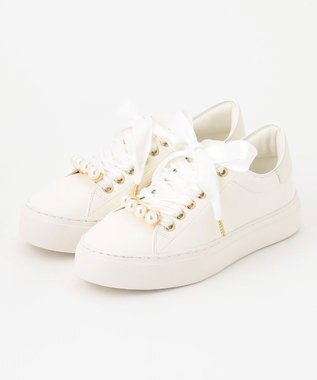 TOCCA 【軽量】PEARL SNEAKERS スニーカー ホワイト系
