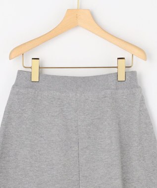 組曲 スウェットニット スカート ライトグレー系