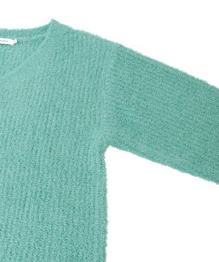 AMERICAN HOLIC ミニシャギーラメニットプルオーバー Green