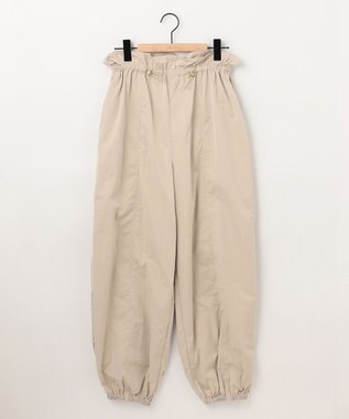 SHARE PARK LADIES ウエストギャザーパラシュートパンツ