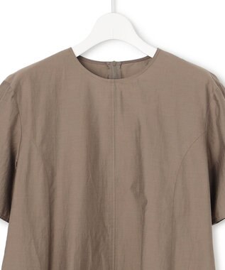 23区 S 【先行予約】MANTECOブライトワッシャー フレアワンピース モカ系