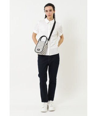 DAKS DDロゴミニハンドバッグ ブラック