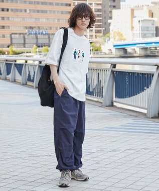 WEGO 【ユニセックス着用ITEM/綿100%/MLサイズ展開】CITY　BOYS　T（S） ホワイト