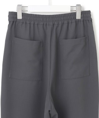 J.PRESS YORK STREET 【WOMEN】ジャージライクツイル ジョグパンツ グレー系