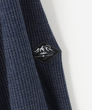 JOSEPH ABBOUD MOUNTAIN 【サスティナブル/吸水速乾】ドライミックスメリノポロ ダルブルー系