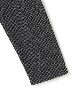 JOSEPH HOMME 新素材【洗える/清涼感】メランジクロスジャージー　カットソージャケット ブラック系