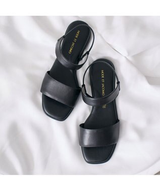 MODE ET JACOMO <MODE ET JACOMO>シンプルフラットストラップサンダル