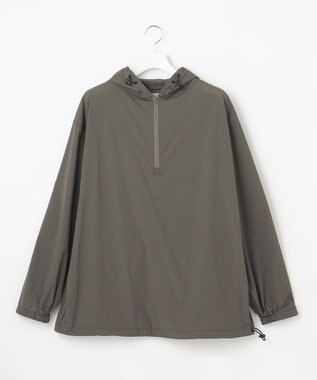 UNFILO MENS LIGHT MOVE パッカブルアノラック カーキ