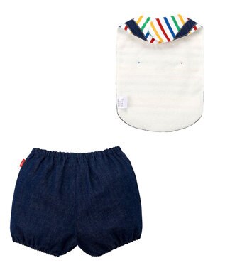 MIKI HOUSE HOT BISCUITS スタイ＆ブルマ ギフトセット【BOX付き】 マルチカラー