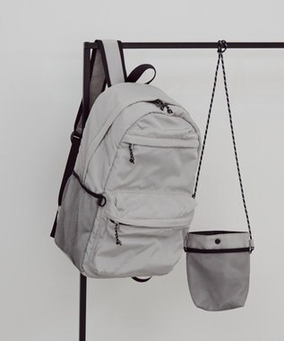 AMERICAN HOLIC 【2SET】多機能リュック<マザーズバッグ> Light Gray