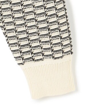 JOSEPH HOMME ツイーリーコットン　ミドルゲージニット　 アイボリー系3